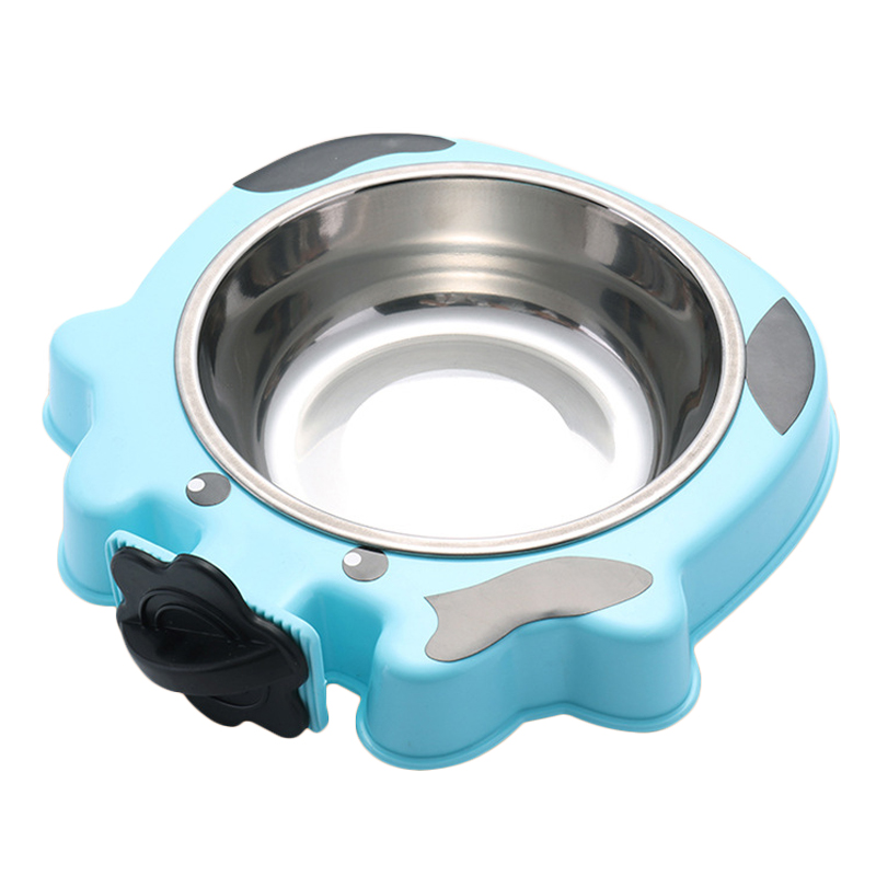 Customized dog hanging bowls stainless steel pet food dispensers manufacturers From China | Roadreign 8