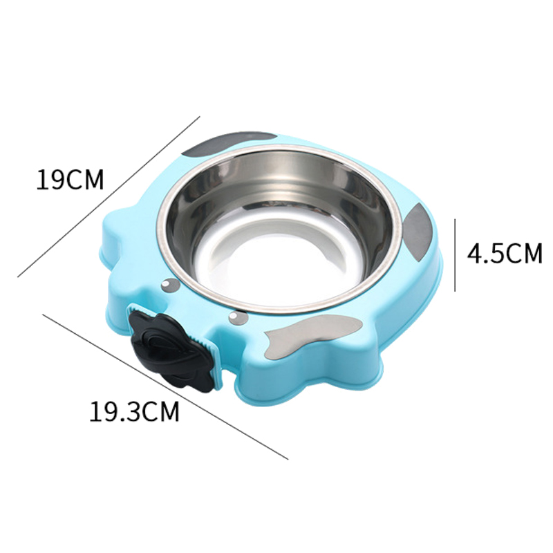 Customized dog hanging bowls stainless steel pet food dispensers manufacturers From China | Roadreign 9