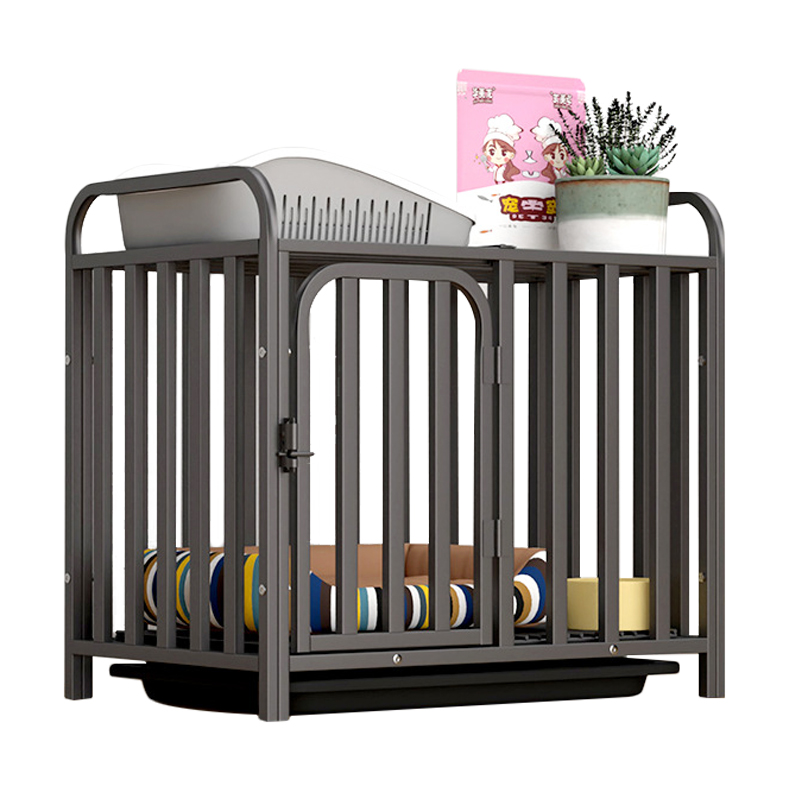 Dog Cage Pet Reinforced Square Tube Enclosure Suitable For Both Small And Large Dog Crate 9