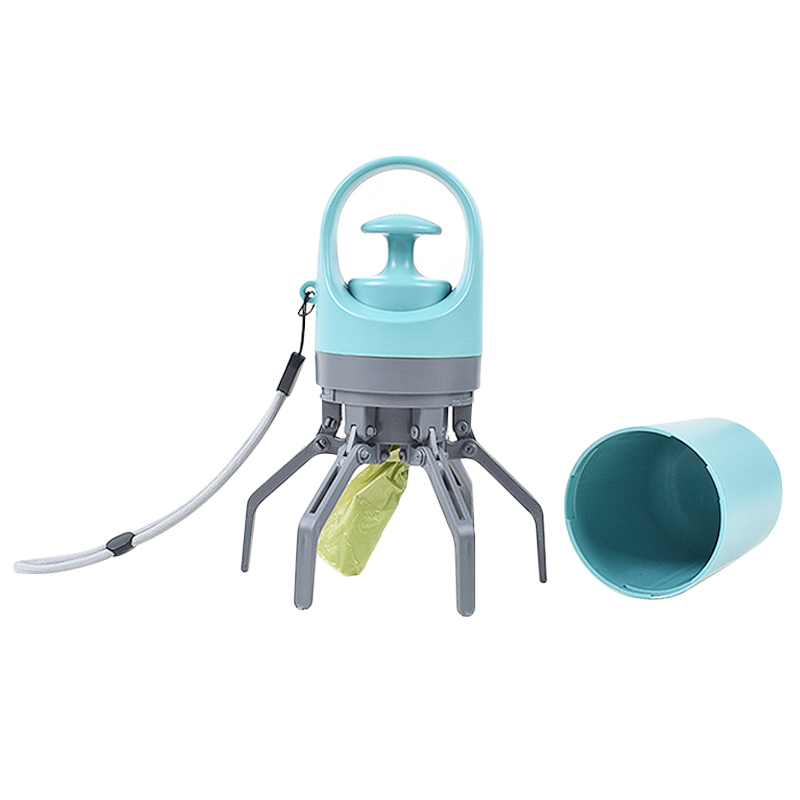animal waste scooper octopus-shaped plastic dog pooper scooper for poop picker upper 2