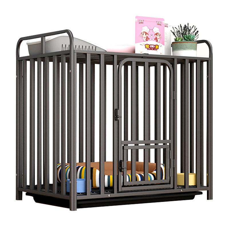 Dog Cage Pet Reinforced Square Tube Enclosure Suitable For Both Small And Large Dog Crate 7