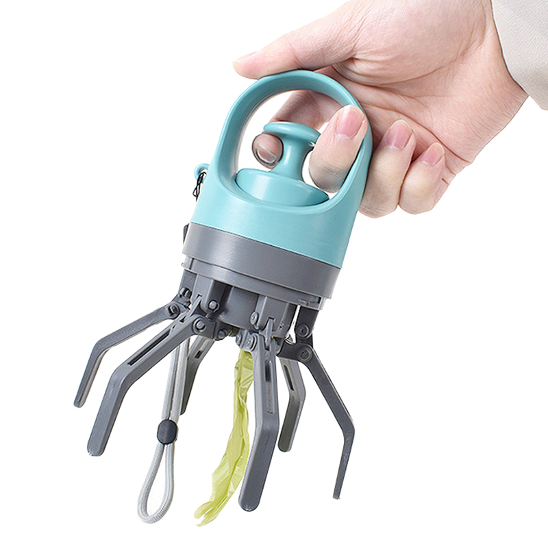 animal waste scooper octopus-shaped plastic dog pooper scooper for poop picker upper 3