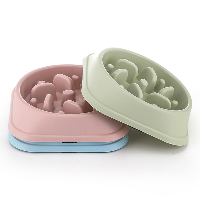 Quality slow feeder bowl plastic dog food dispenser with non-slip design Manufacturer | Roadreign LL-2104 7