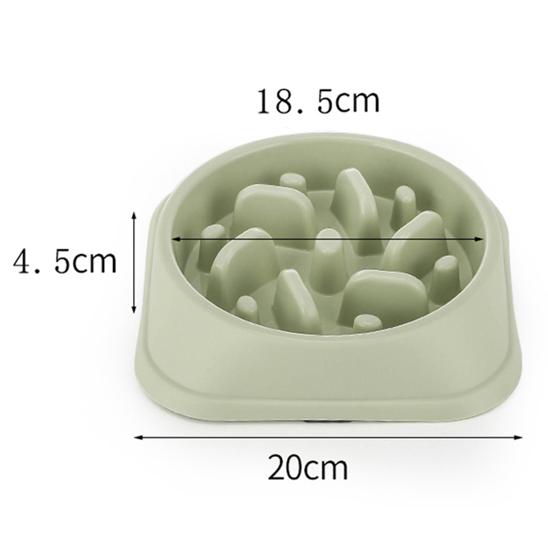 Quality slow feeder bowl plastic dog food dispenser with non-slip design Manufacturer | Roadreign LL-2104 8