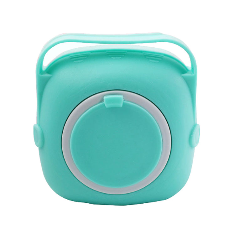 Brosse de bain souple en silicone pour animaux avec distributeur de shampoing - Peigne de toilettage pour chien 3