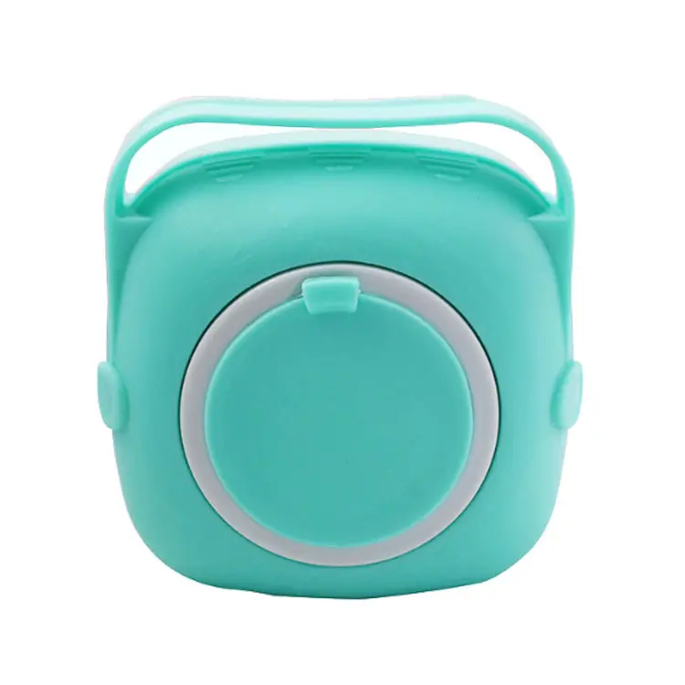 Soft Silicone Pet Bath Brush with Shampoo Dispenser - Dog Grooming Comb 3