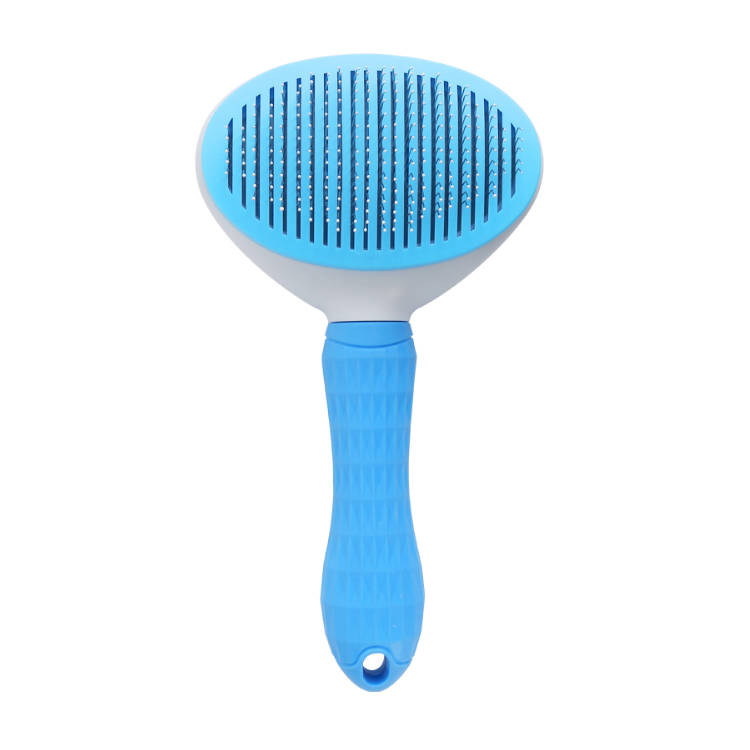 ROADREIGN - Peigne autonettoyant pour poils de chat et de chien, brosse de massage en plastique pour le toilettage des animaux 1