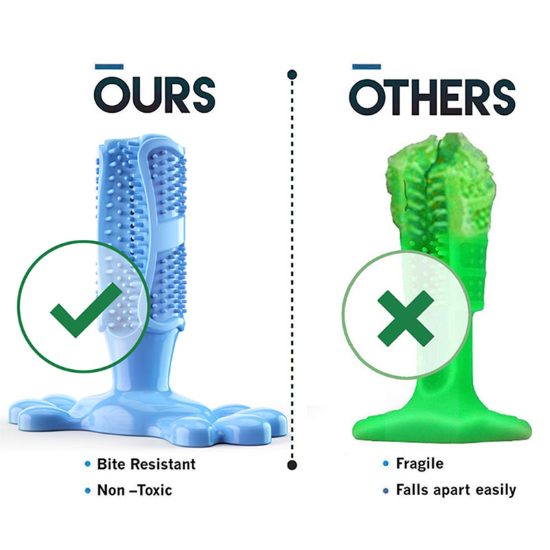 Customized dog chew toy rubber pet teethbrush dog molar toys manufacturers From China | Roadreign 14