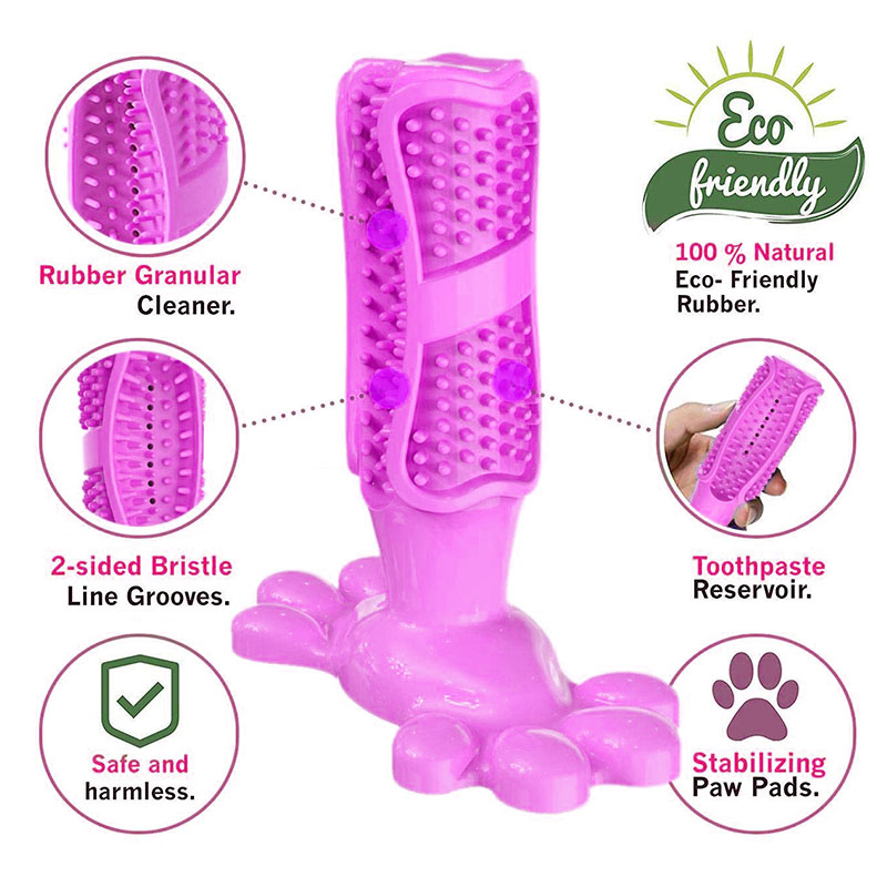 Customized dog chew toy rubber pet teethbrush dog molar toys manufacturers From China | Roadreign 11