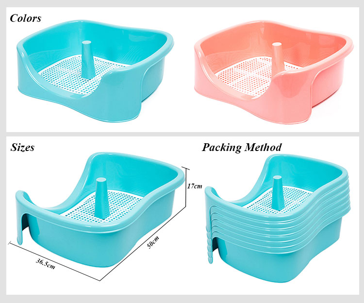 ROADREIGN - Factory Direct Sale Plastic Training Toilet For Dogs Pet Toilets 11