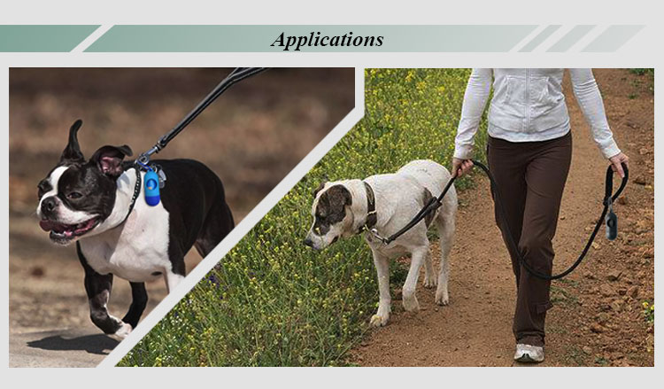 New Designed Plastic LED Dog Poop Bag Dispenser With Biodegradable Poop Bags