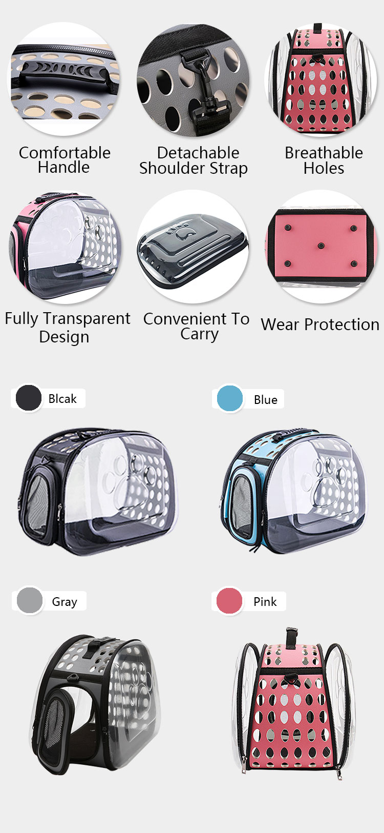 ROADREIGN - Manufacturer Wholesale Portable Carrier For Dog All Products 12