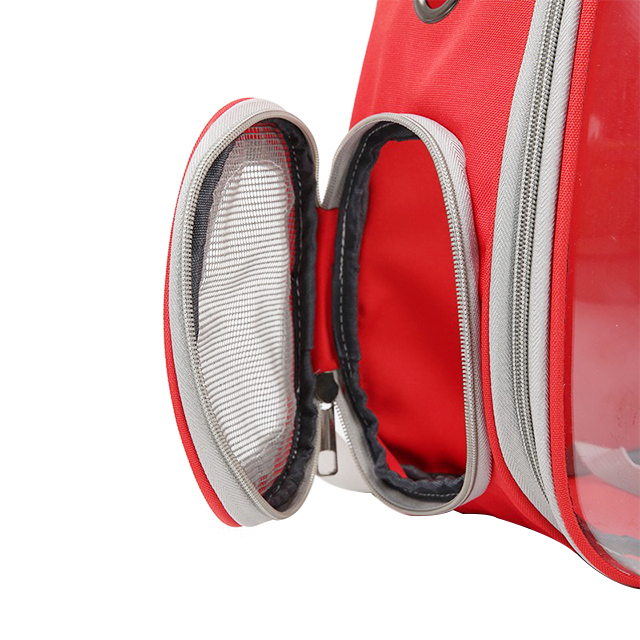 ROADREIGN - Sac à dos transparent de haute qualité pour chat, sac de transport pour animaux de compagnie 4