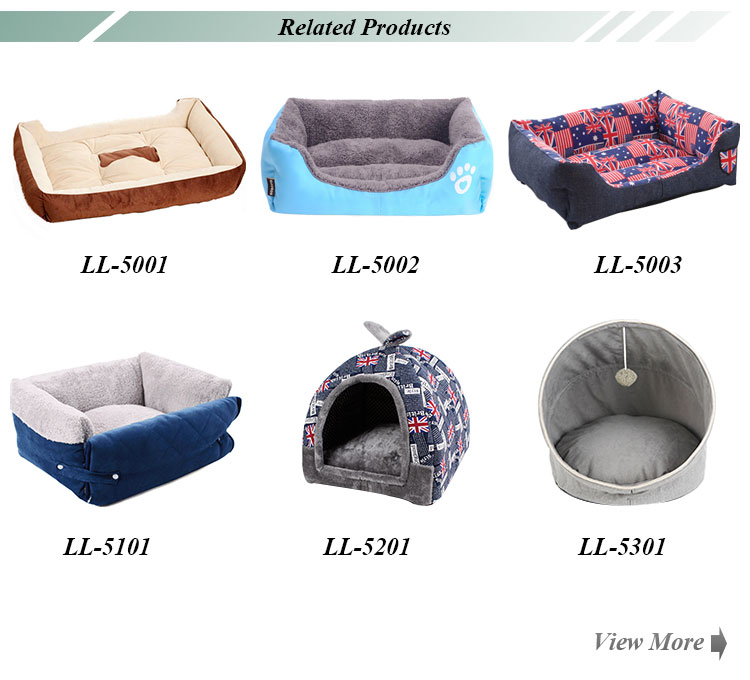 Wholesale Washable Pet Warm Cat Rest Luxury Round Dog Bed