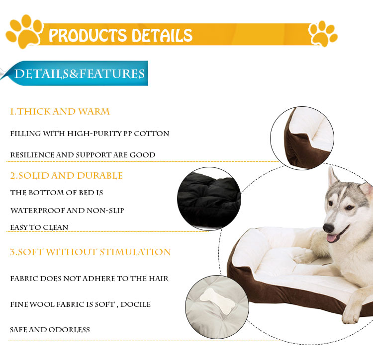 ROADREIGN - Wholesale Luxury Waterproof Cotton Camas Para Cachorro Mascotas All Products 9