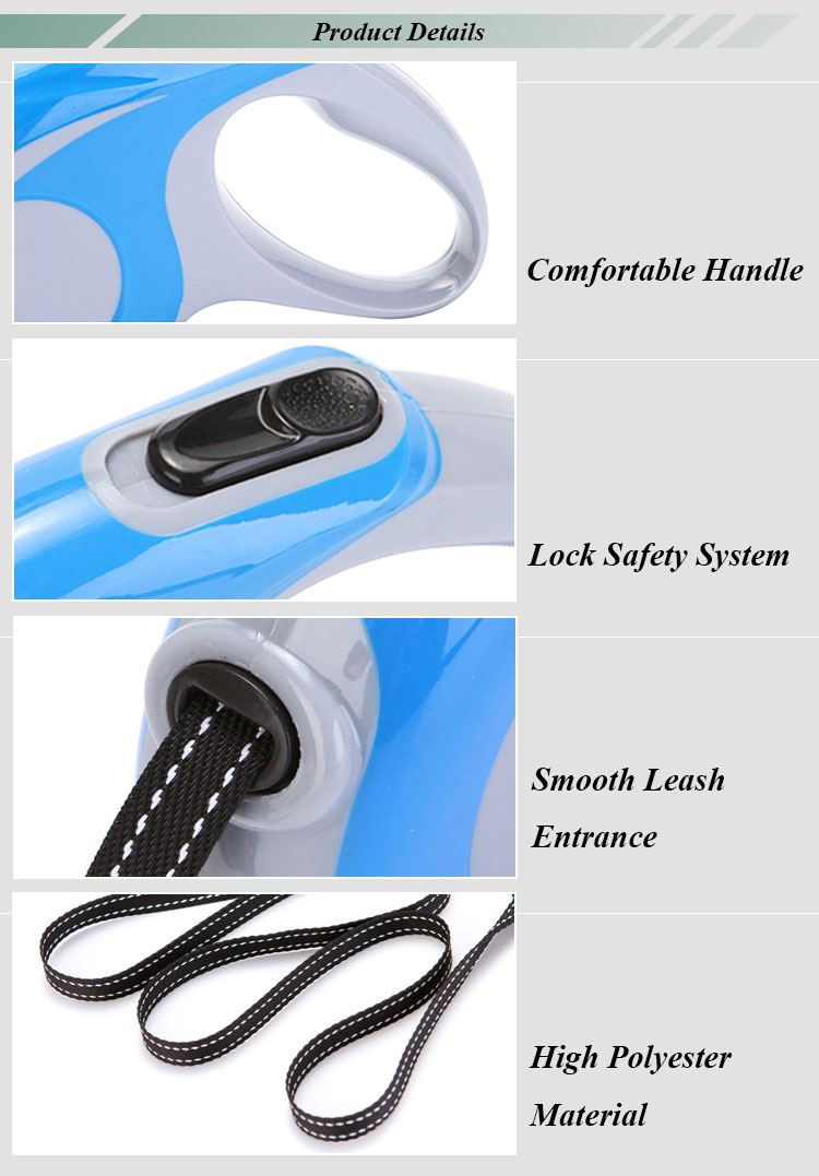 ROADREIGN - New Design Heavy Duty Auto Dog Leashes All Products 9