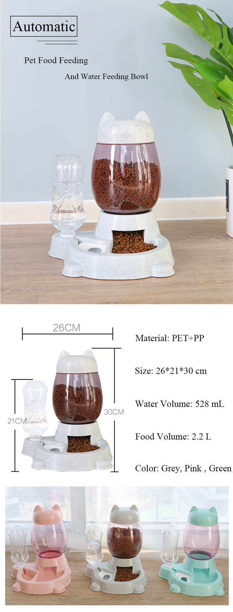 ROADREIGN - Factory Direct Sale Plastic Dog Water Automatic Smart Pet Feeder Bowl All Products 10