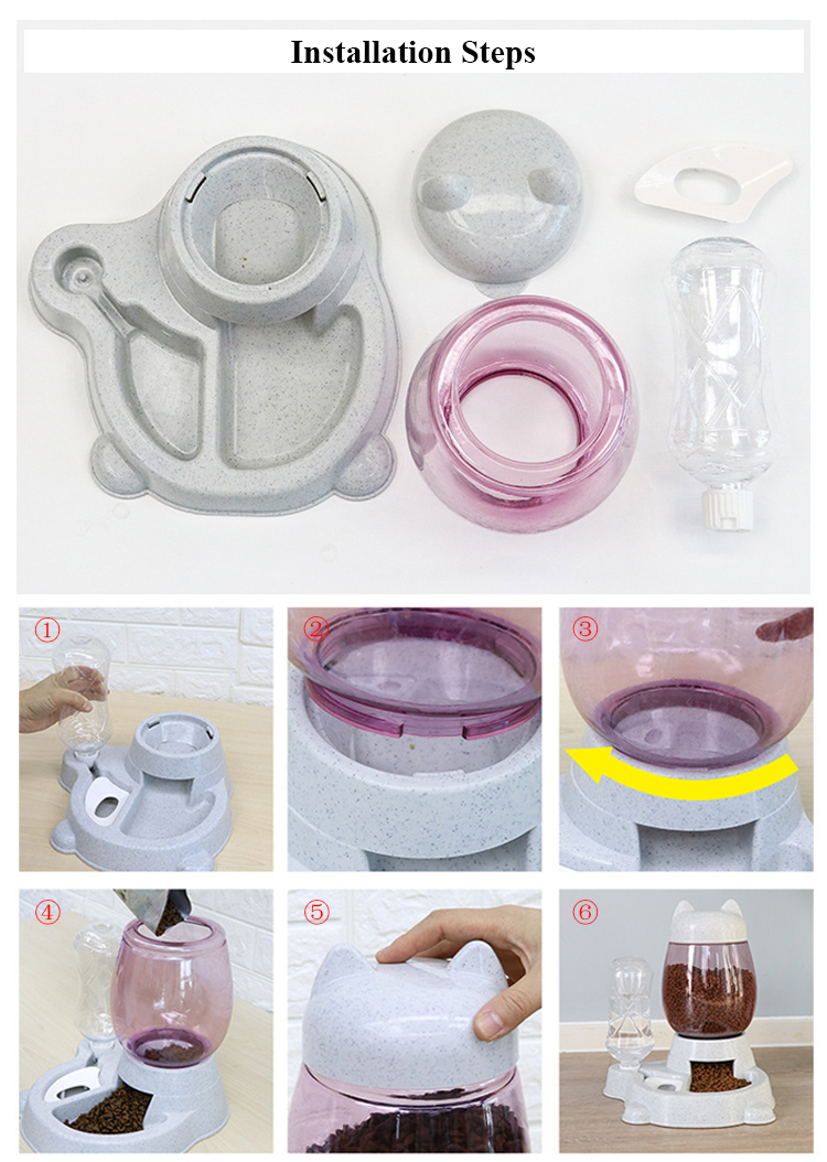 ROADREIGN - Factory Direct Sale Plastic Dog Water Automatic Smart Pet Feeder Bowl All Products 12