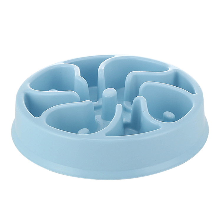 ROADREIGN - Wholesale Eco-Friendly Plastic Pet Bowl , PP Slow Feeder Dog Bowl Pet Bowls 3