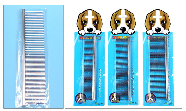 ROADREIGN - Peigne professionnel en acier inoxydable pour le toilettage des animaux - Tous les produits 6