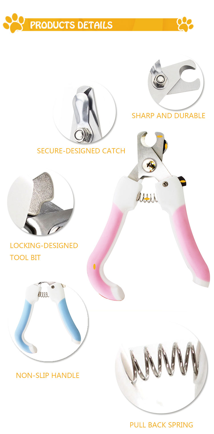 ROADREIGN - Hot Selling Dog Nail Scissors Set Wholesale Stainless Steel Pet Clipper Grooming Kit All Products 9