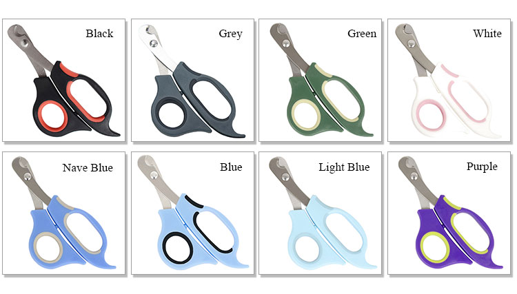 Stainless Steel Dog Nail Cutter Set , Dog Nail Clippers Profession , Dog Nail Scissors For Dog Grooming