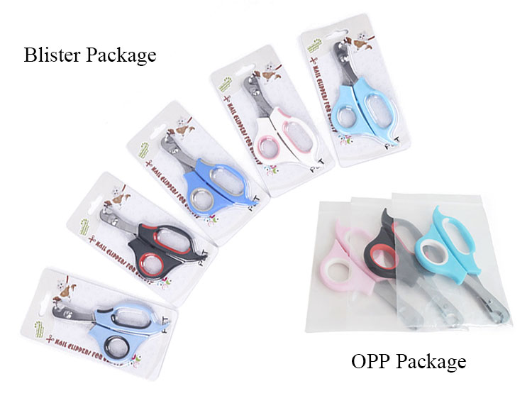 Stainless Steel Dog Nail Cutter Set , Dog Nail Clippers Profession  , Dog Nail Scissors For Dog Grooming