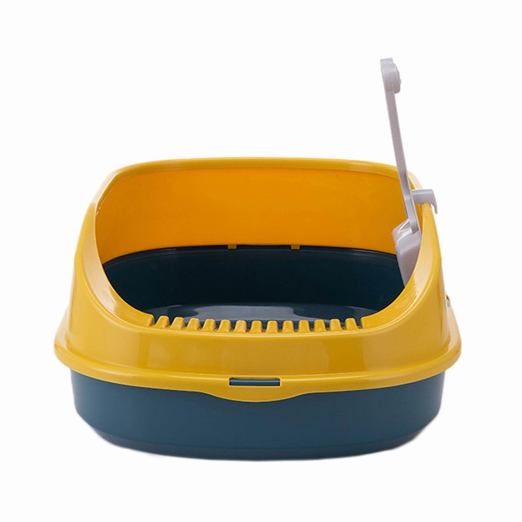 ROADREIGN - Chinese Supplier Pet Cleaning 2021 New Colors Plastic Cat Box Toilet All Products 1