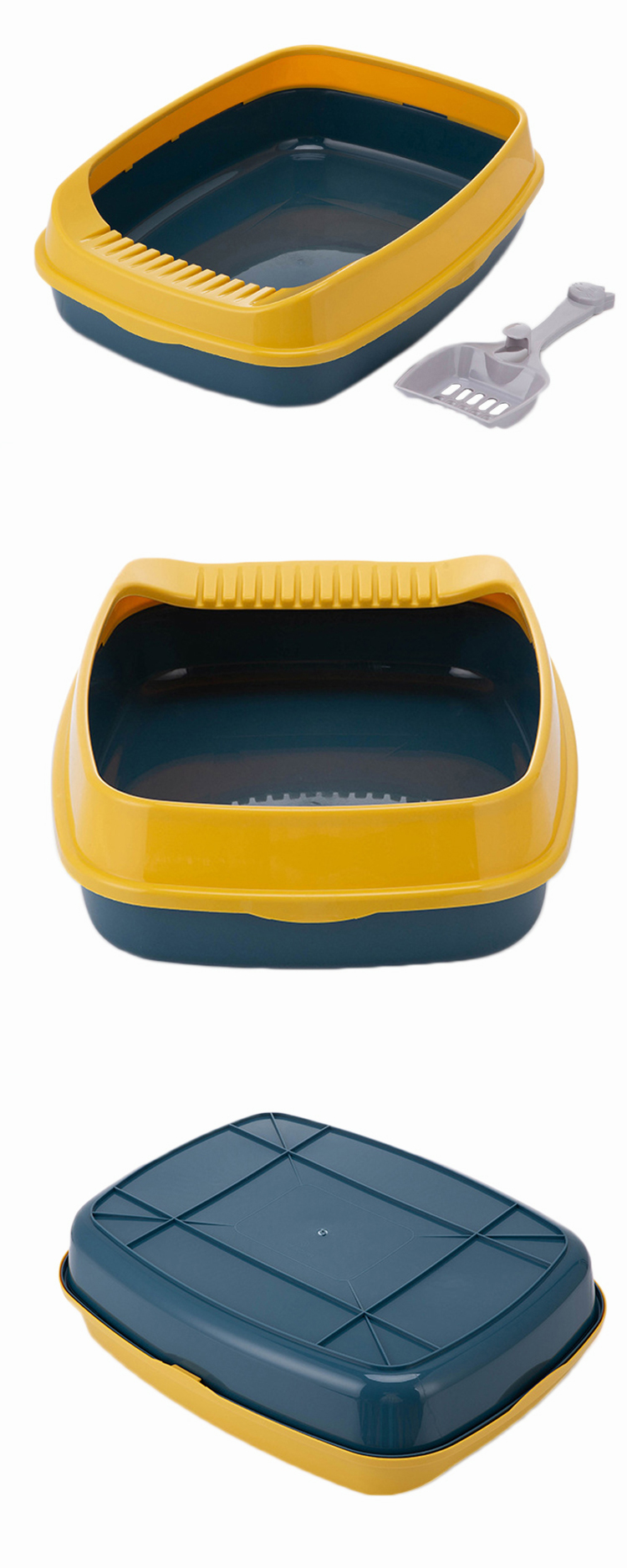 ROADREIGN - Hot Selling Pet Cleaning Products Plastic Liter Box For Cat All Products 13