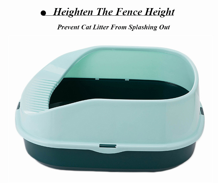 ROADREIGN - Factory Price Wholesale Durable Plastic Cat Litter Box Large All Products 10