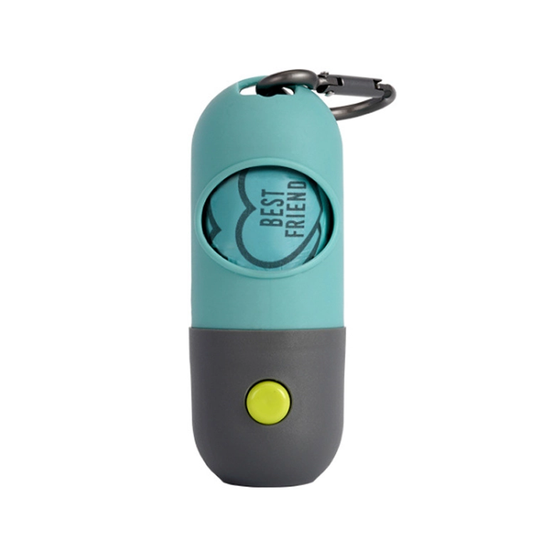 ROADREIGN - New Designed Plastic LED Dog Poop Bag Dispenser With Biodegradable Poop Bags Pet Cleaning 1