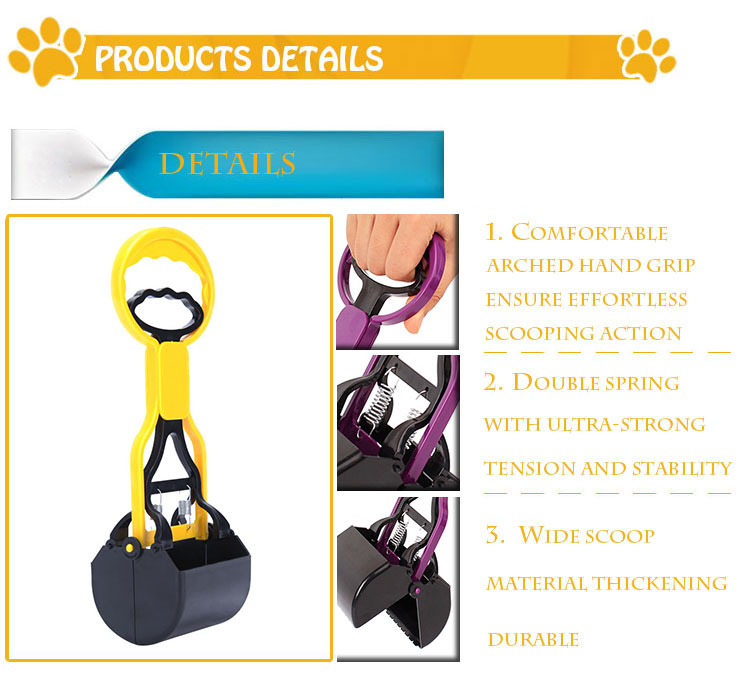ROADREIGN - Factory Price Wholesale Pet Outdoor Hand Pooper Scooper With Bag All Products 9