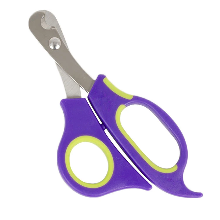 ROADREIGN - Wholesale Plastic Handle Cat Nail Clippers , Stainless Steel Cat Nail Cutter , Professional Cat Nail Scissor All Products 1