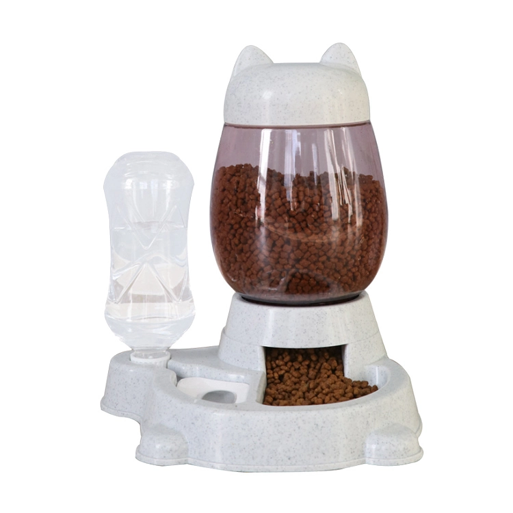 ROADREIGN - Dog/Cat Plastic Automatic Pet Water Feeder And Food Feeder Bowl Pet Bowls 1