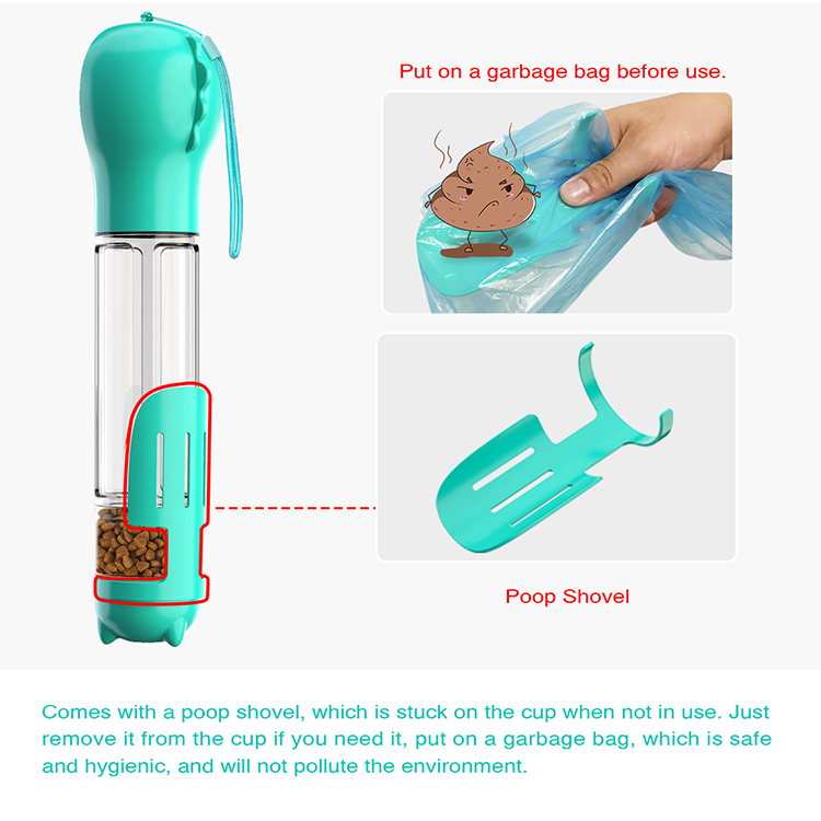 ROADREIGN - Wholesale Dog Walking 4 In1 Plastic Water Bottle Portable All Products 5