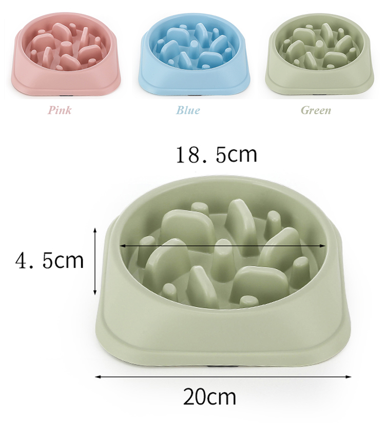 ROADREIGN - Hot Selling Sanitary Non-Skid Silicone Design Dog Bowl Slow Feeder All Products 9
