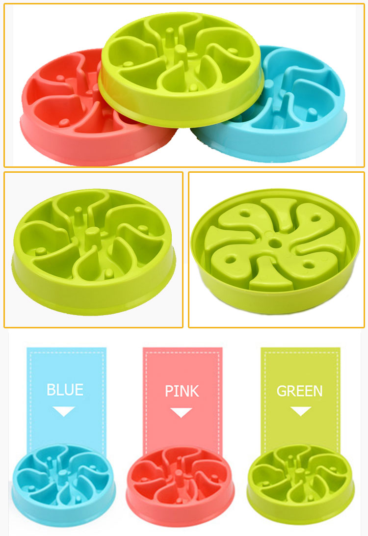 ROADREIGN - Wholesale Plastic Healthy Diet Slow Feed Dog Bowl All Products 9