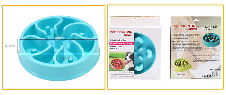 ROADREIGN - Wholesale Plastic Healthy Diet Slow Feed Dog Bowl All Products 10