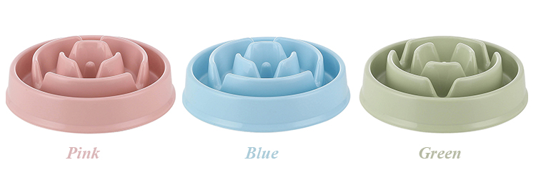 ROADREIGN - Wholesale Cheap Food Grade PP Slow Feed Dog Bowl Pet Bowls 11