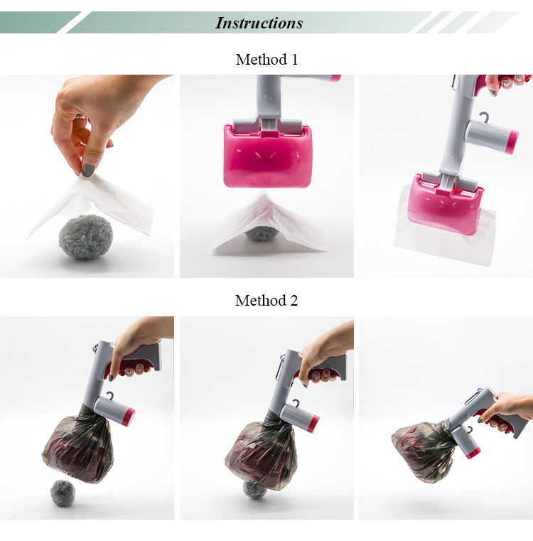 40cm Dog Pooper Scooper Outdoor Poop Cleaning Pet Poop Collector