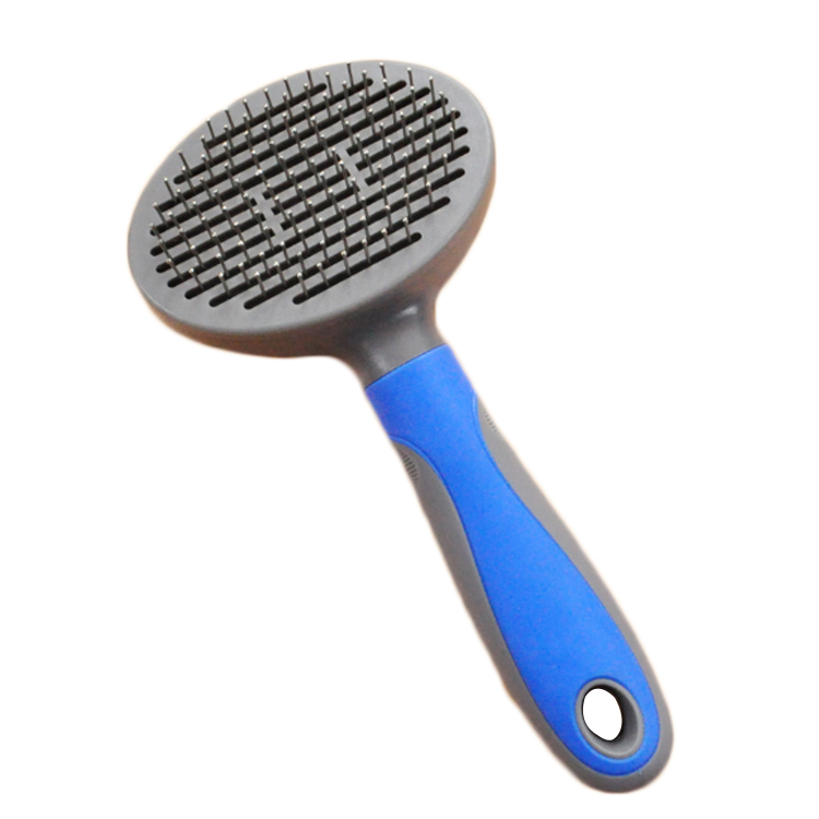 Pet Pin Brush Self Cleaning Dog Grooming Comb , Cat Hair Remover Brush