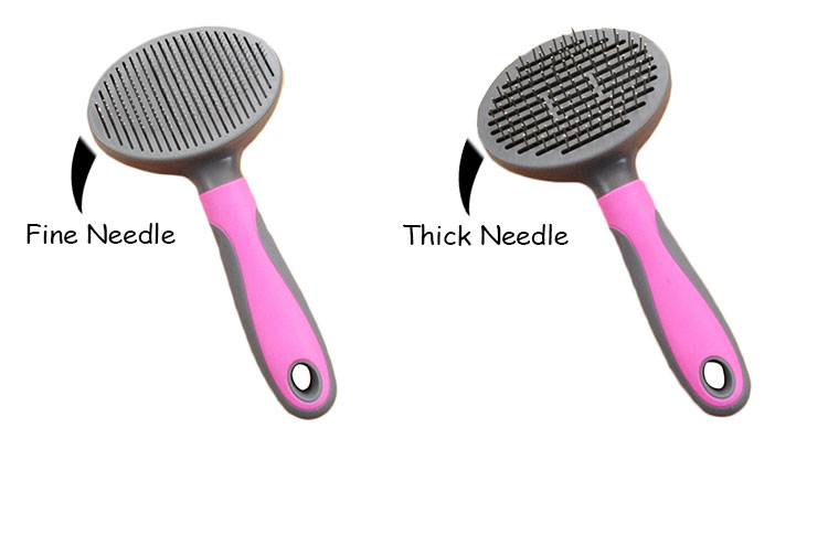 ROADREIGN - Brosse à picots autonettoyante pour le toilettage des chiens et chats, brosse pour enlever les poils d'animaux 5