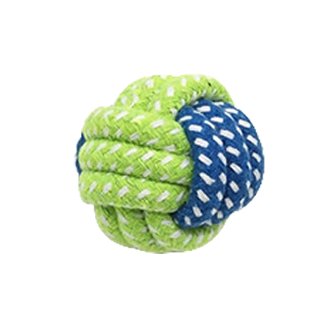 ROADREIGN - Rope Pet Toy Ball , Cotton Dog Rope Toy Chew Ball , Interactive Dog Ball Toy Pet Toys 1