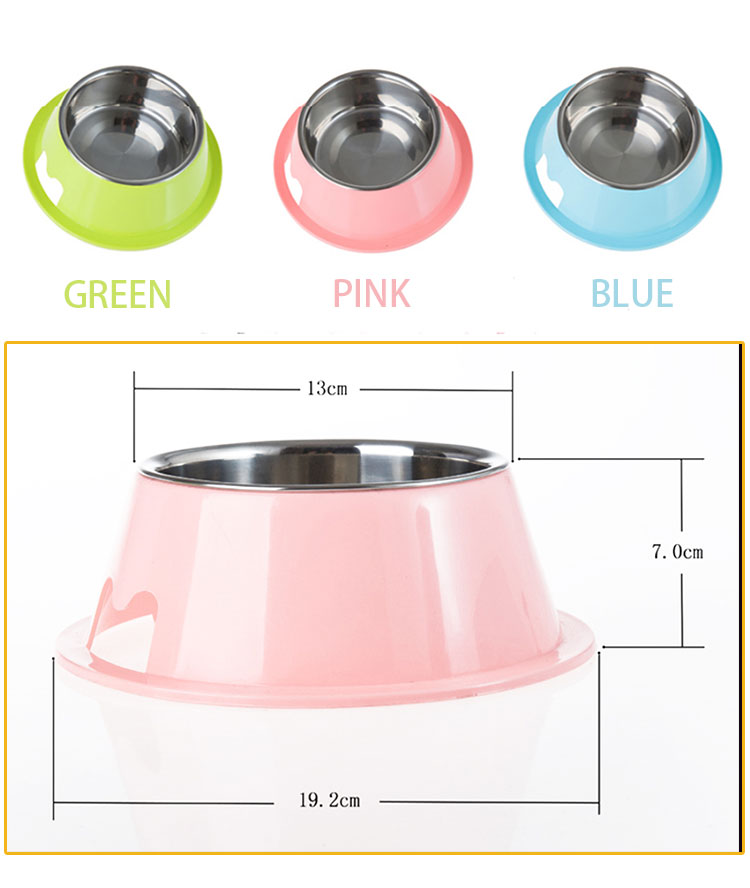 ROADREIGN - Wholesale PP Plastic Pet Stainless Steel Bowl All Products 10