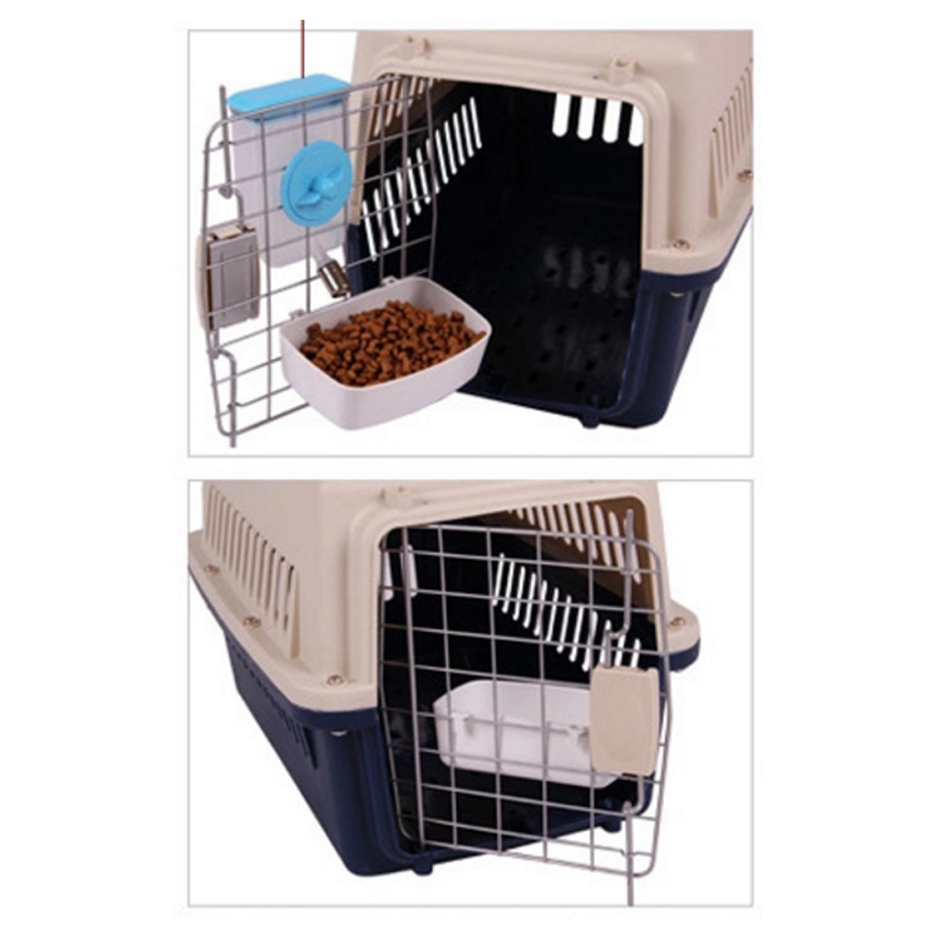 ROADREIGN - Amazon Hot Selling Plastic Cage Pet Carrier With Wheels, Lager Pet Travel Carrier All Products 3