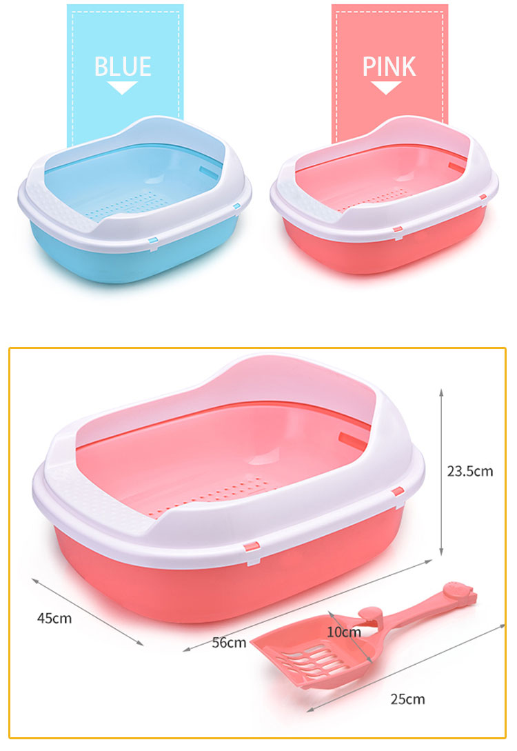 ROADREIGN - Indoor Custom Plastic Cat Litter Box Toilet All Products 10