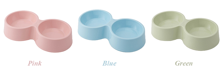 ROADREIGN - Eco-Friendly Plastic Slip Design Double Pet Dog Water And Food Bowl Pet Bowls 11