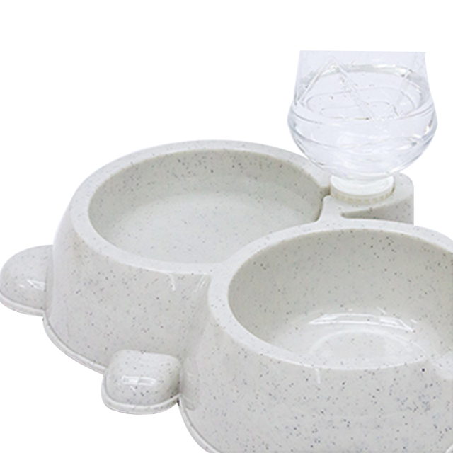 ROADREIGN - Amazon Hot Selling Plastic Double Pet Bowl Pet Bowls 5