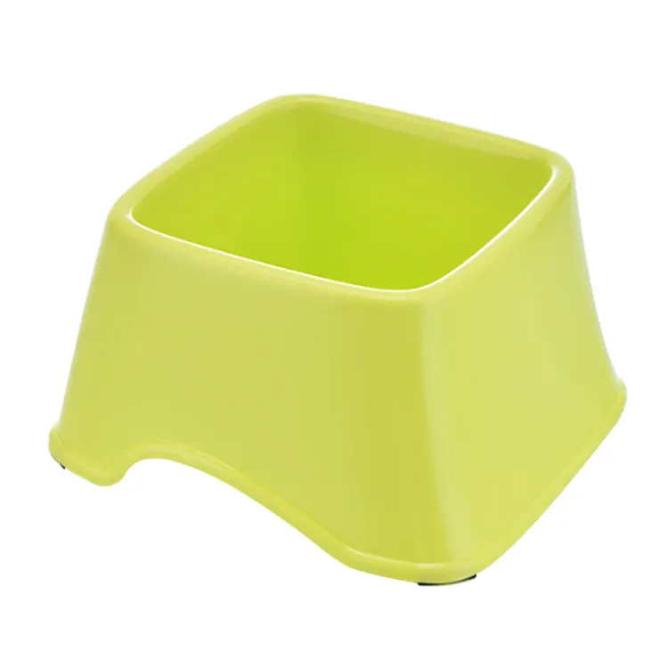 Plastic Paw Print Dog Bowls - Non-Skid Design 7