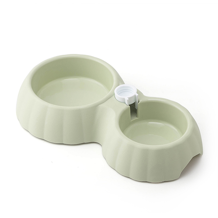 ROADREIGN - Wholesale Plastic Non-Slip Double Dog Feeding Bowl Pet Bowls 4